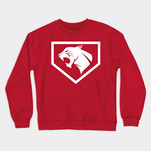 Home run cats Crewneck Sweatshirt by Dragon Shenanigans